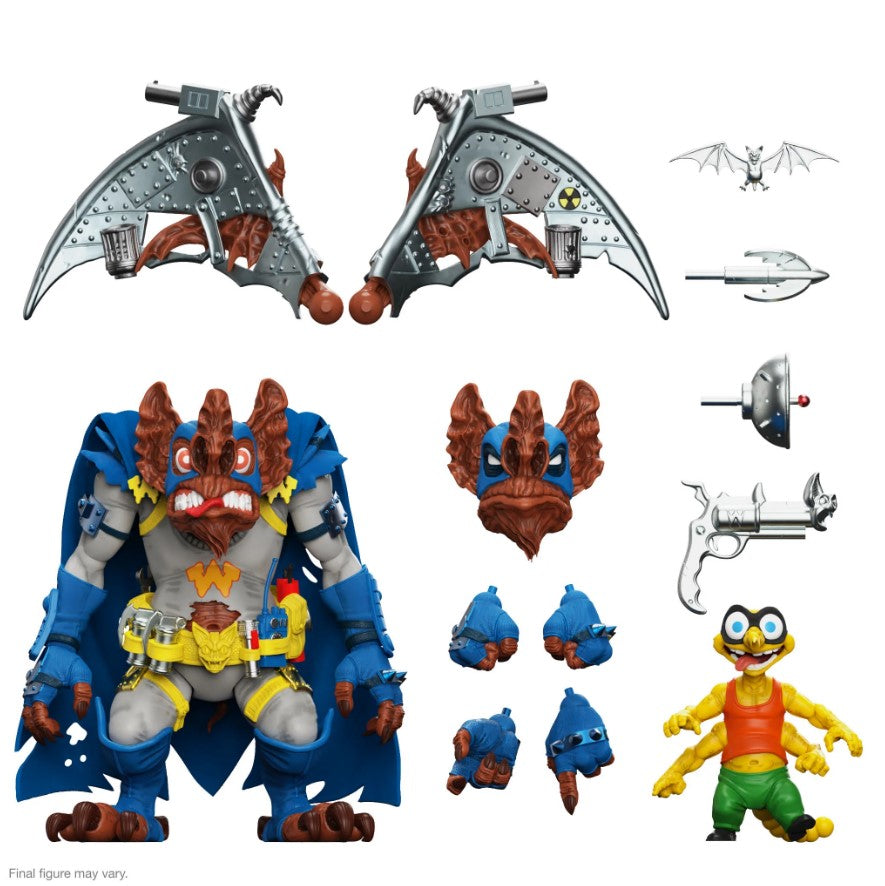 Super7 TMNT Ultimates Wingnut & Screwloose
