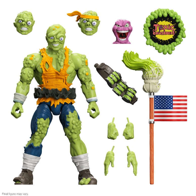 Super7 Ultimates Toxic Crusaders Toxie