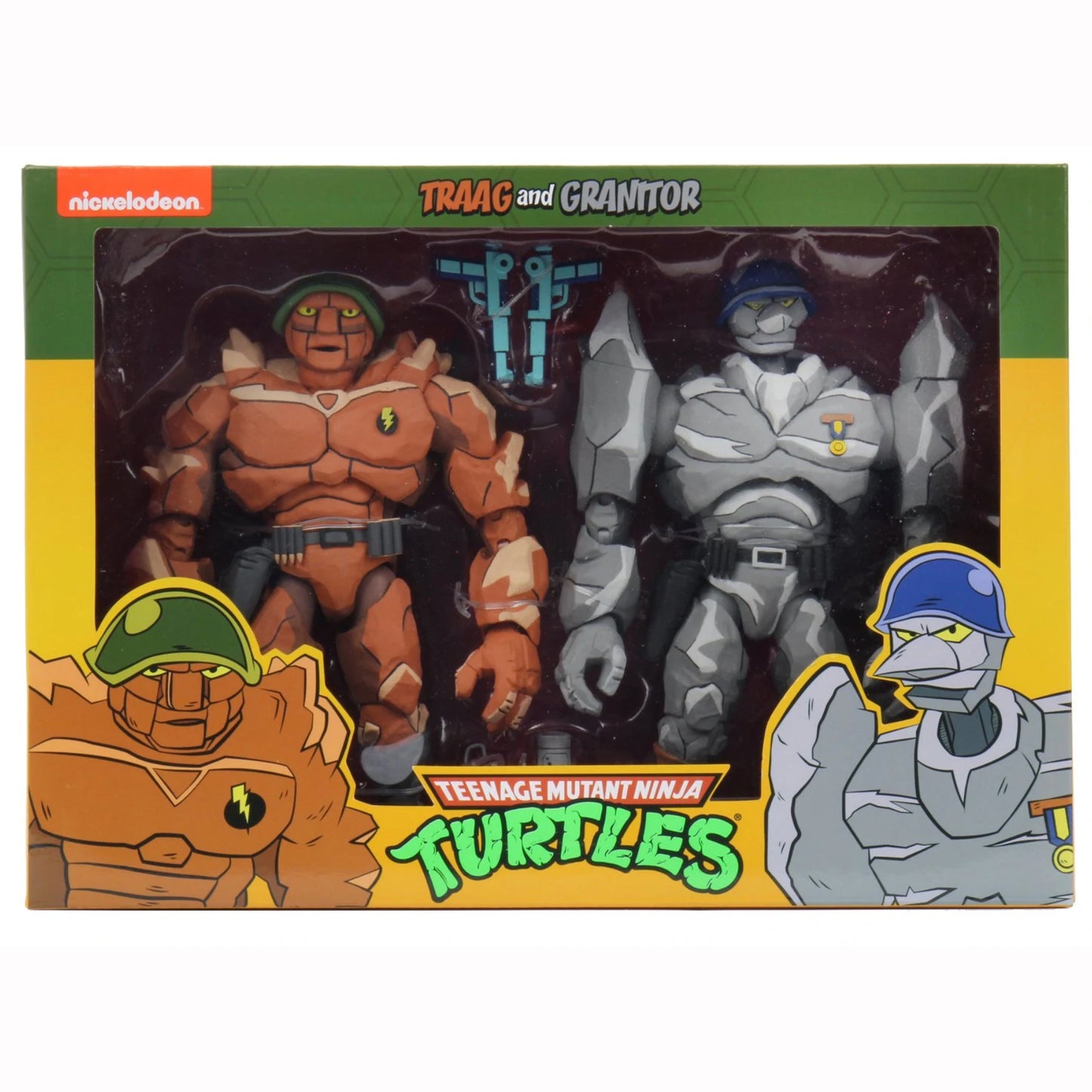 NECA TMNT Cartoon Traag & Granitor