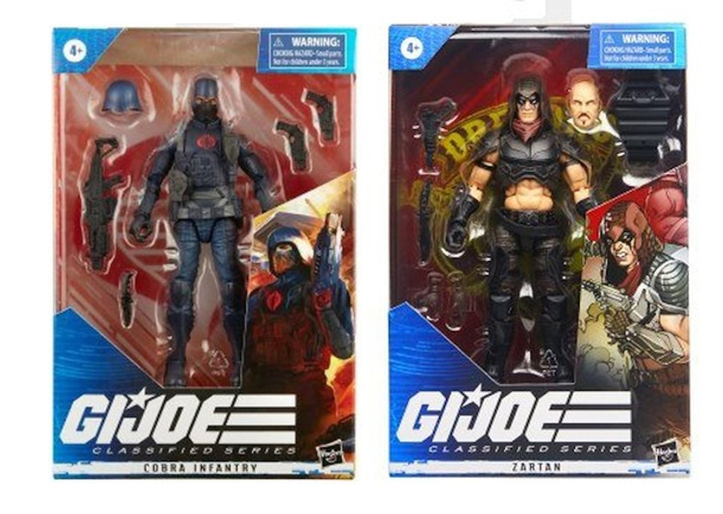 G.I. Joe Classified Zartan/Cobra Infantry