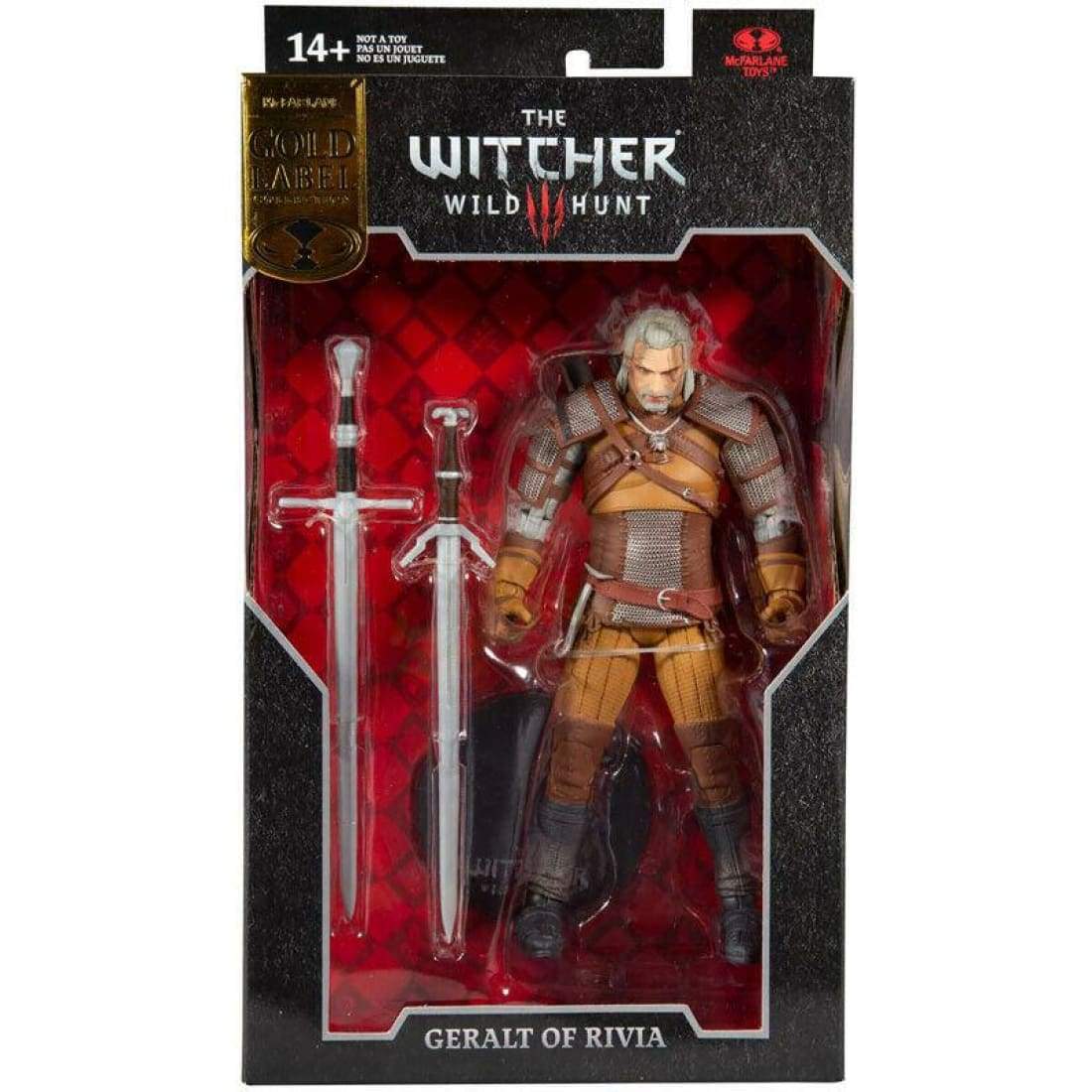 McFarlane Witcher Geralt of Rivia Gold Label Series