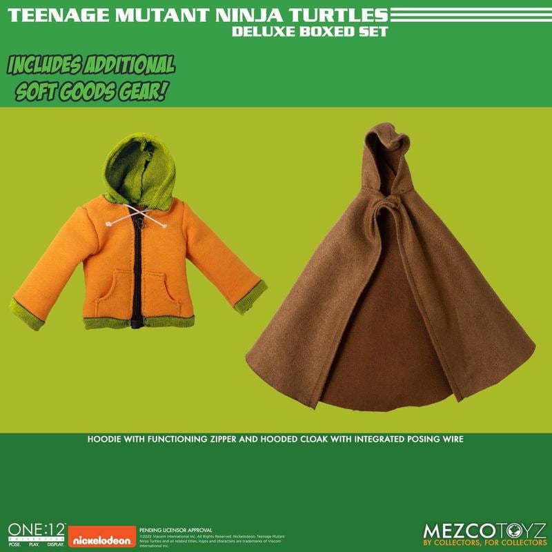 Mezco One:12 Teenage Ninja Turtles Deluxe Set