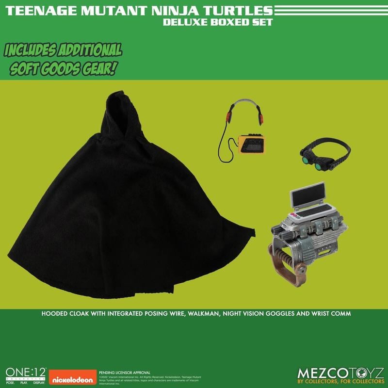 Mezco One:12 Teenage Ninja Turtles Deluxe Set