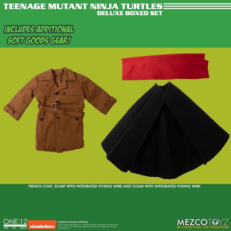 Mezco One:12 Teenage Ninja Turtles Deluxe Set