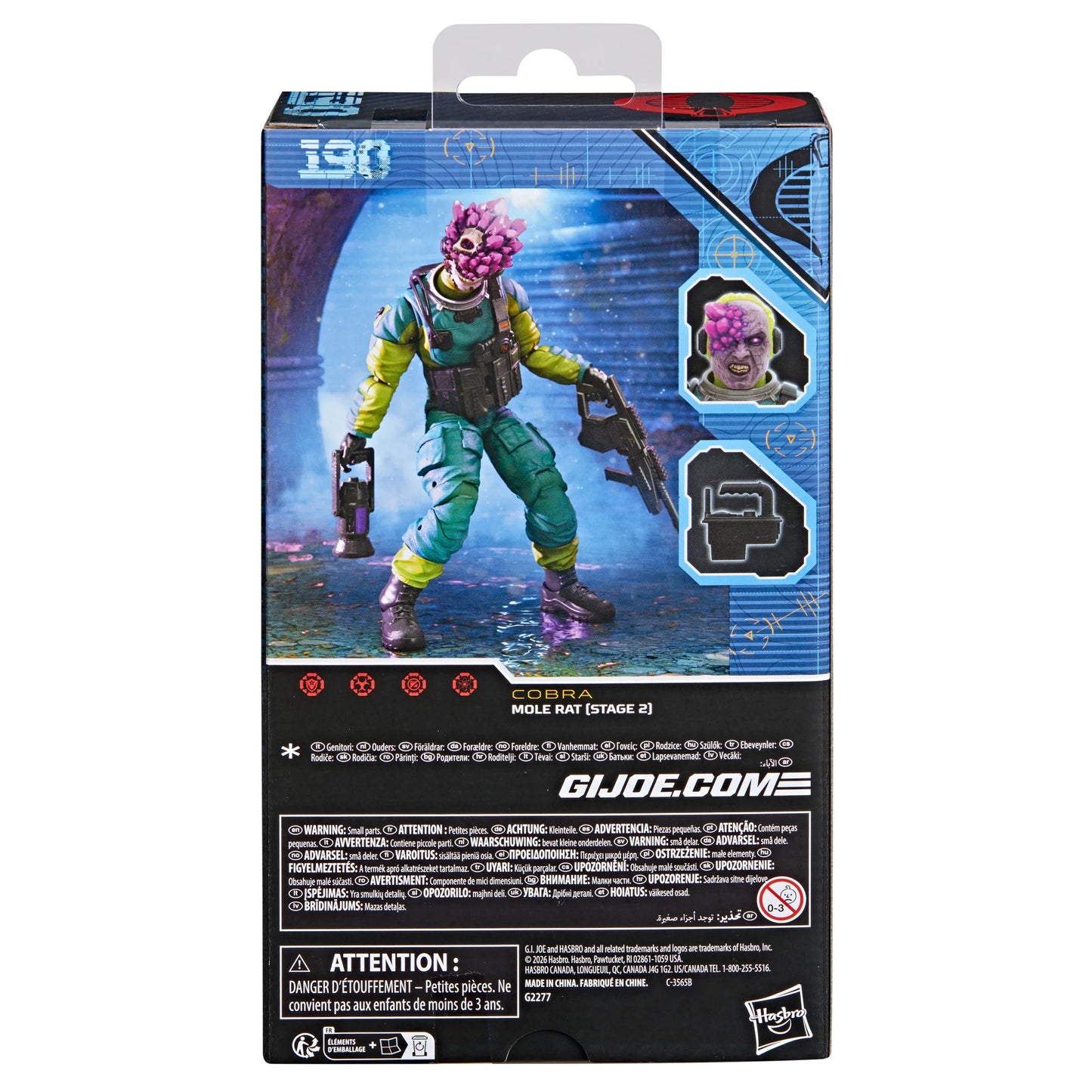 G.I. Joe Classified Series 190 Mole Rat (Stage 2)