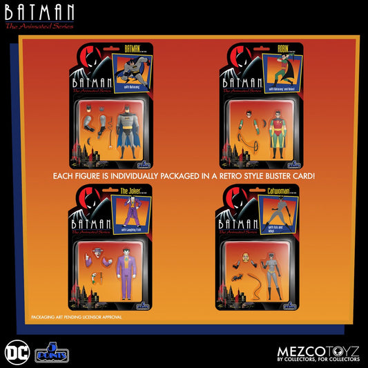 Mezco 5 Points Batman: The Animated Series Set