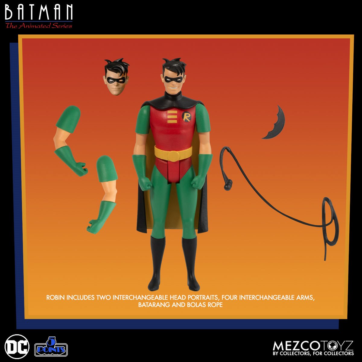 Mezco 5 Points Batman: The Animated Series Set