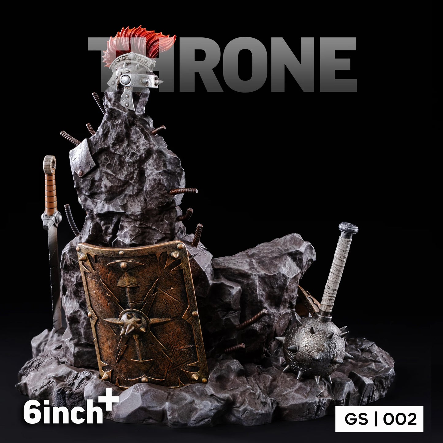 6inch+ Jade Scar The Fighter Throne Deluxe
