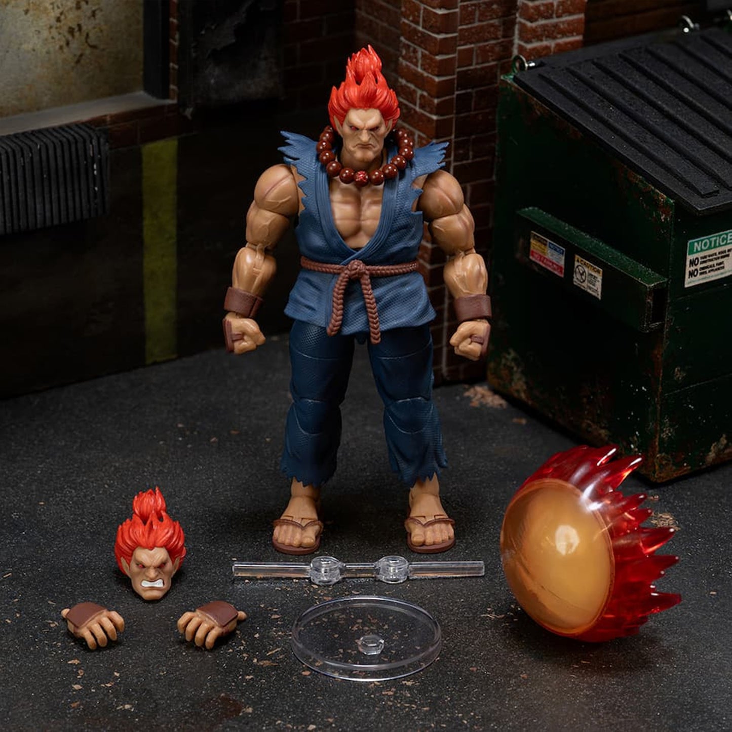 Jada Toys Street Fighter II The Final Challengers Akuma