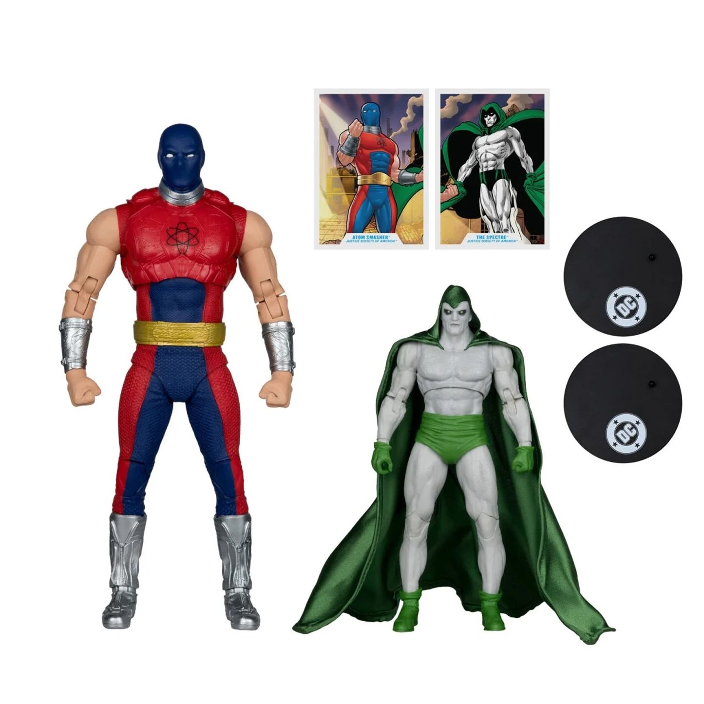 DC Multiverse Atom Smasher vs The Spectre (JSA Black Vengeance)