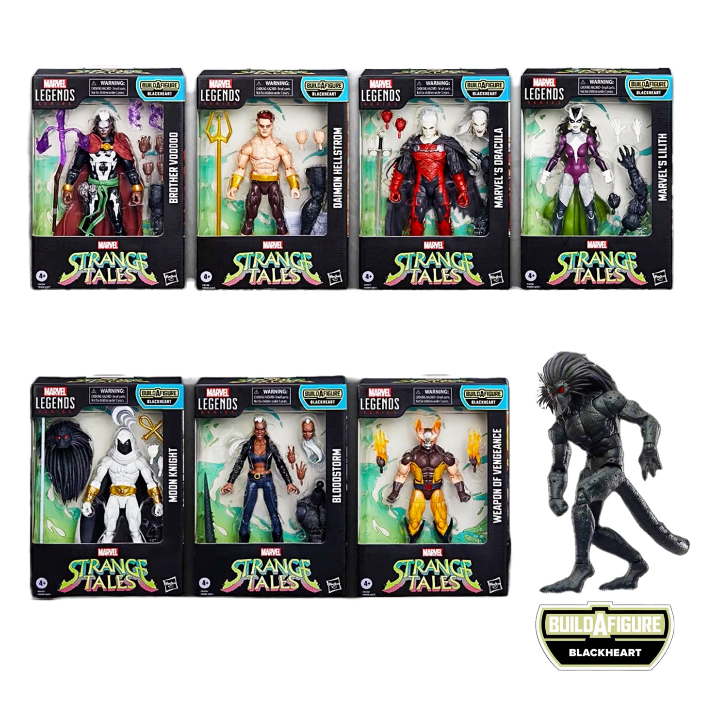 Marvel Legends Strange Tales Wave (BAF Blackheart)