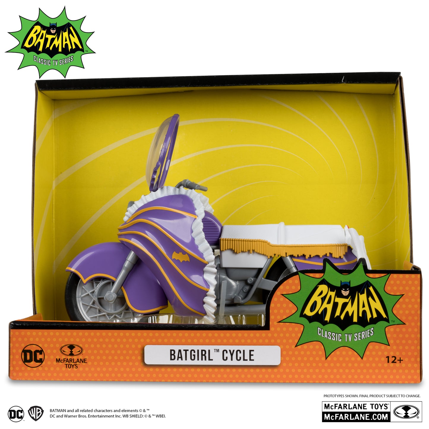 DC Retro Batman 1966 Classic TV Batgirl Cycle