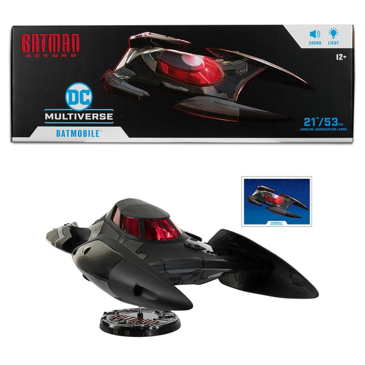 DC Multiverse Batmobile (Batman Beyond) Vehículo (Luces y sonidos)