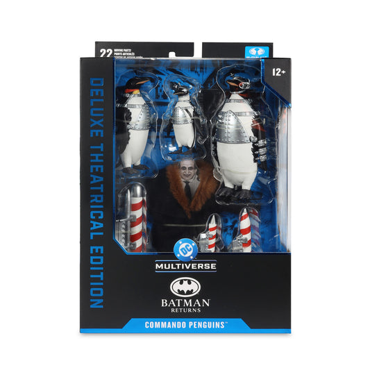 DC Multiverse Theatrical Edition (Batman Returns) Commando Penguins 3-Pack EXCLUSIVA