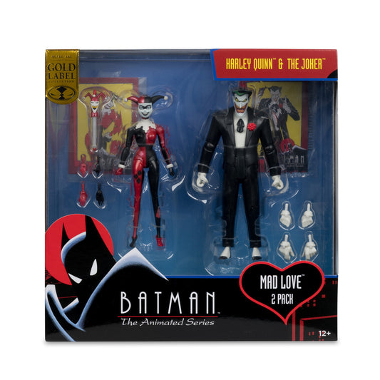 McFarlane Mad Love 2 Pack (Harley Quinn and The Joker - Batman The Animated Series)