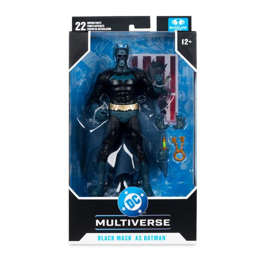 DC Multiverse Black Mask as Batman (Madhouse)