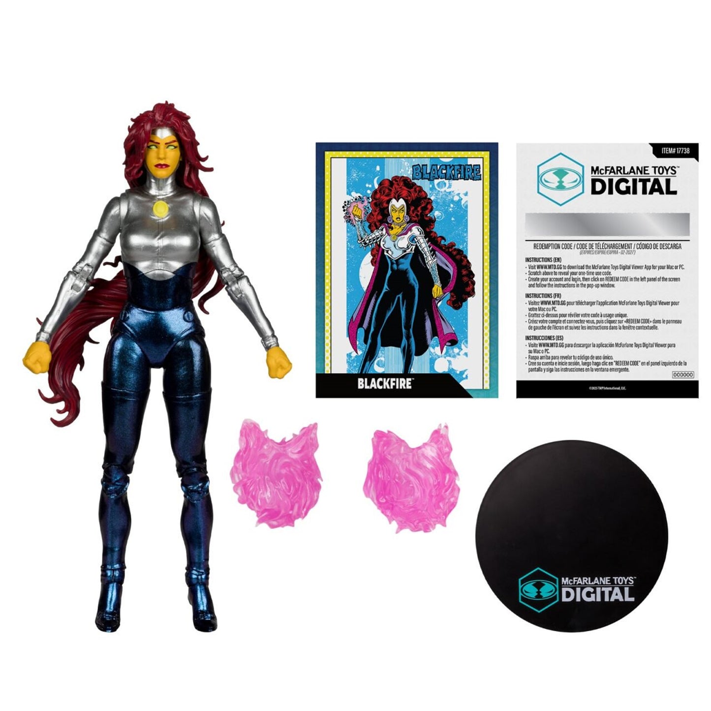 DC Multiverse Digital Blackfire (The New Teen Titans)