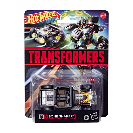Transformers X Hot Wheels Deluxe Class Bone Shaker