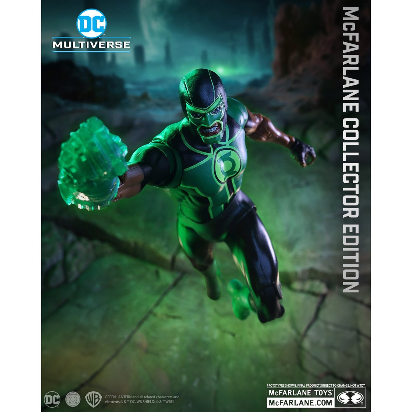 DC Multiverse McFarlane Collector Edition Wave 8 (Green Lantern/Grid/Mr. Terrific/3 Platinum)