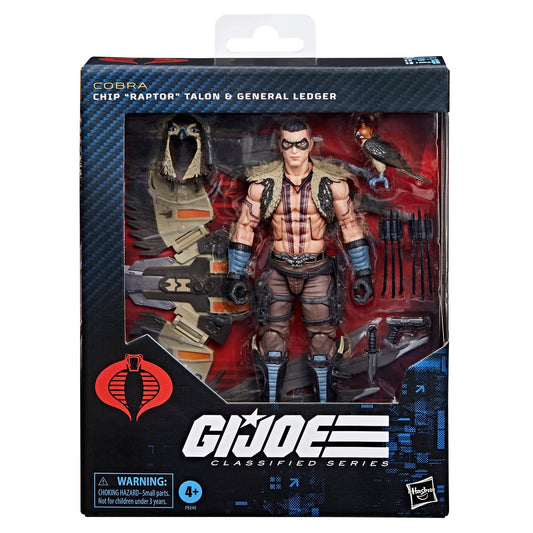 G.I. Joe Classified Series Chip Raptor Talon & General Ledger