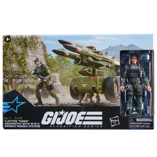 G.I. Joe Classified Series #182 Clayton Hawk Abernathy 6-Inch Action Figure with M.M.S. (Mobile Missile System)