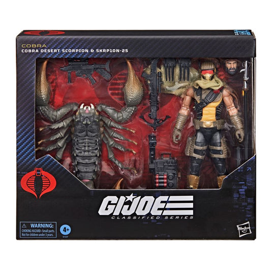 G.I Joe Classified Series #180 Cobra Desert Scorpion & SKRP1ON-25 Deluxe