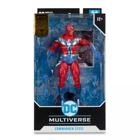 DC Multiverse Commander Steel Gold Label