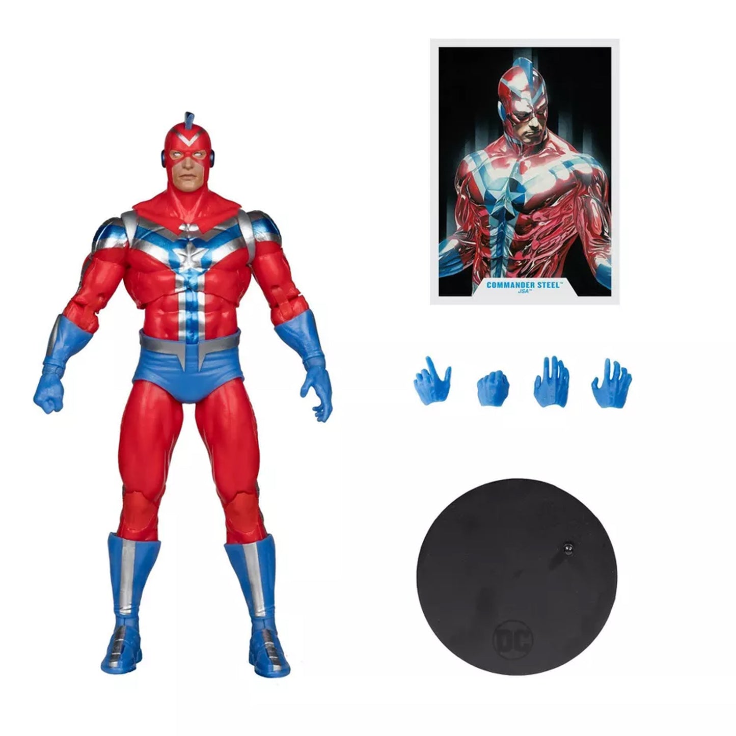 DC Multiverse Commander Steel Gold Label