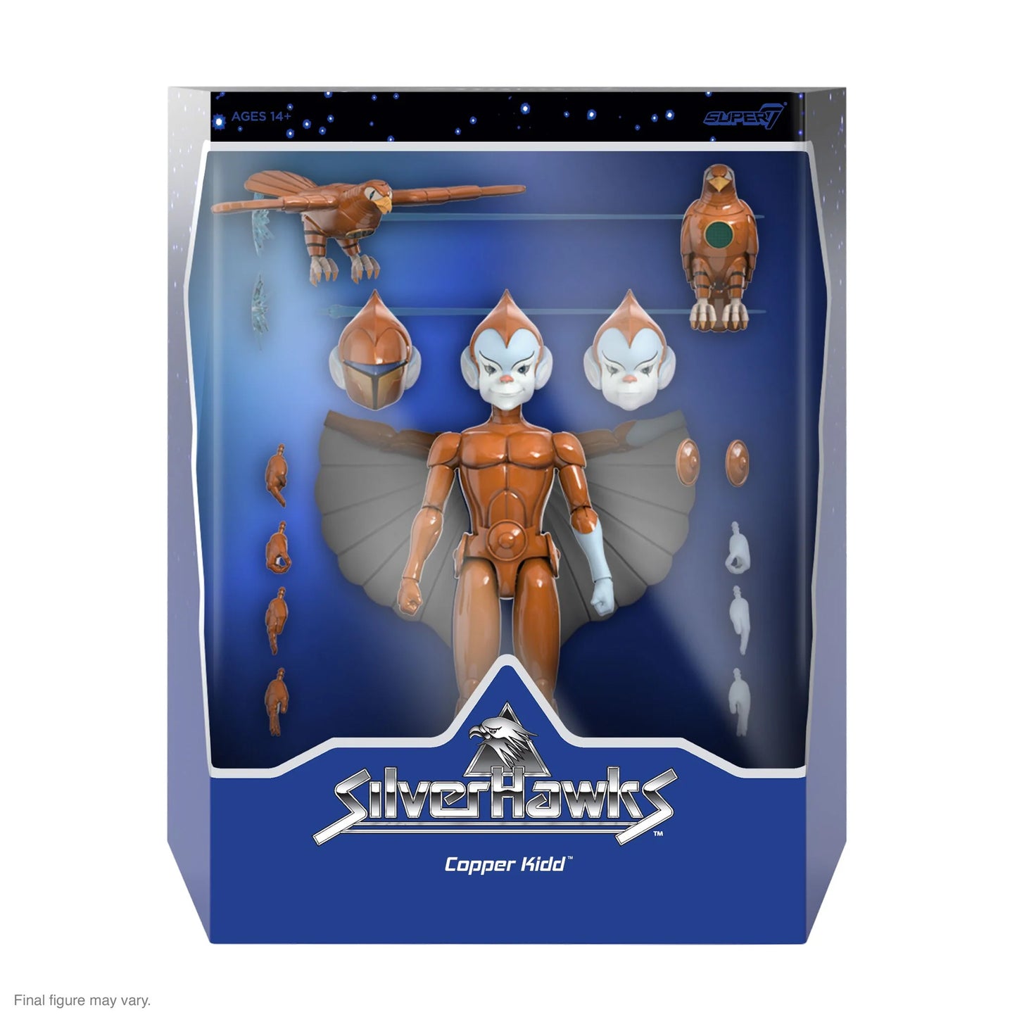 Super7 Silverhawks Ultimates Wave 5 (Copper Kid & Space Racer)