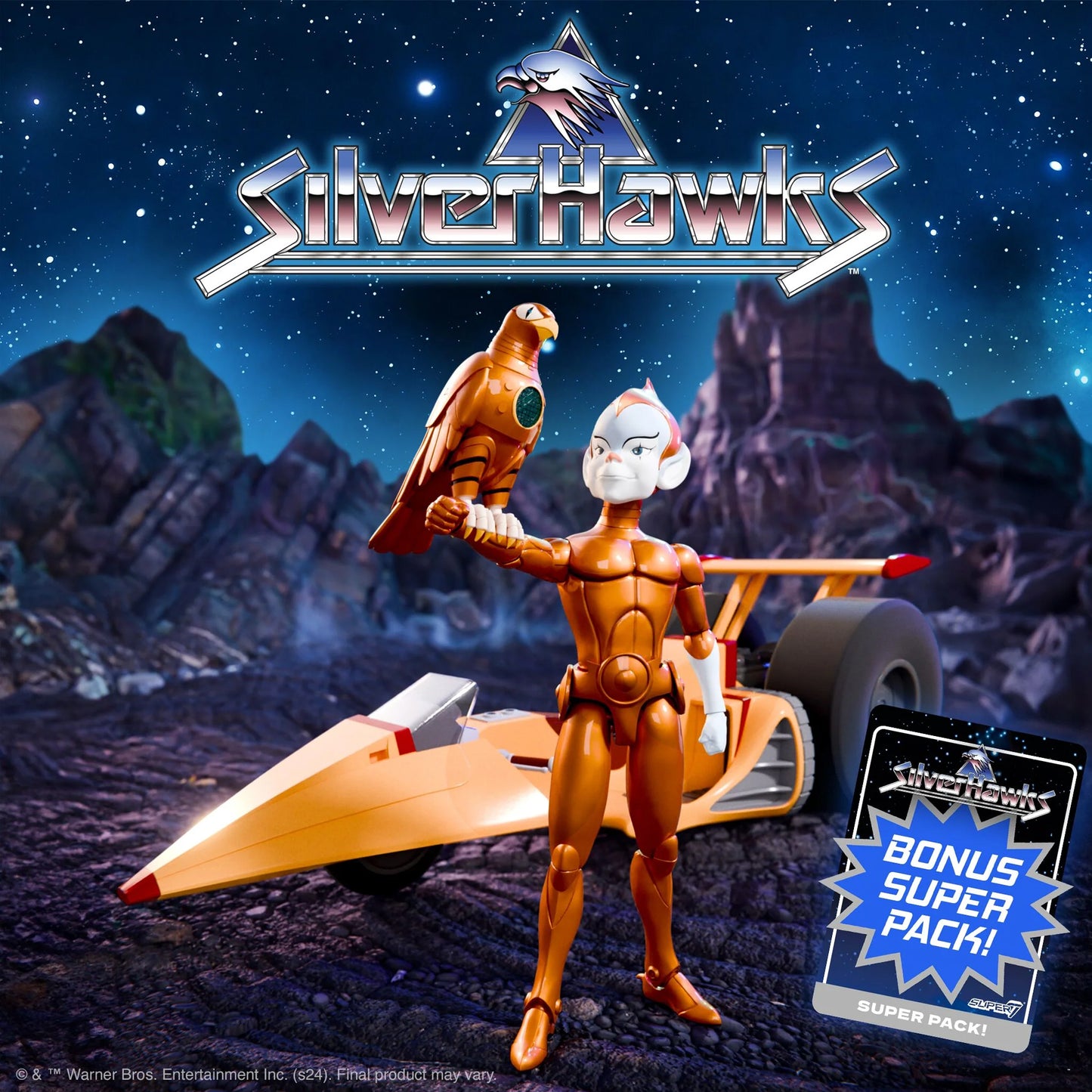 Super7 Silverhawks Ultimates Wave 5 (Copper Kid & Space Racer) 2do Pago