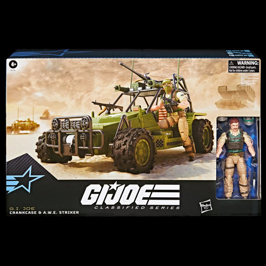G.I. Joe Classified Series #171 Crankcase & A.W.E. Striker EXCLUSIVA