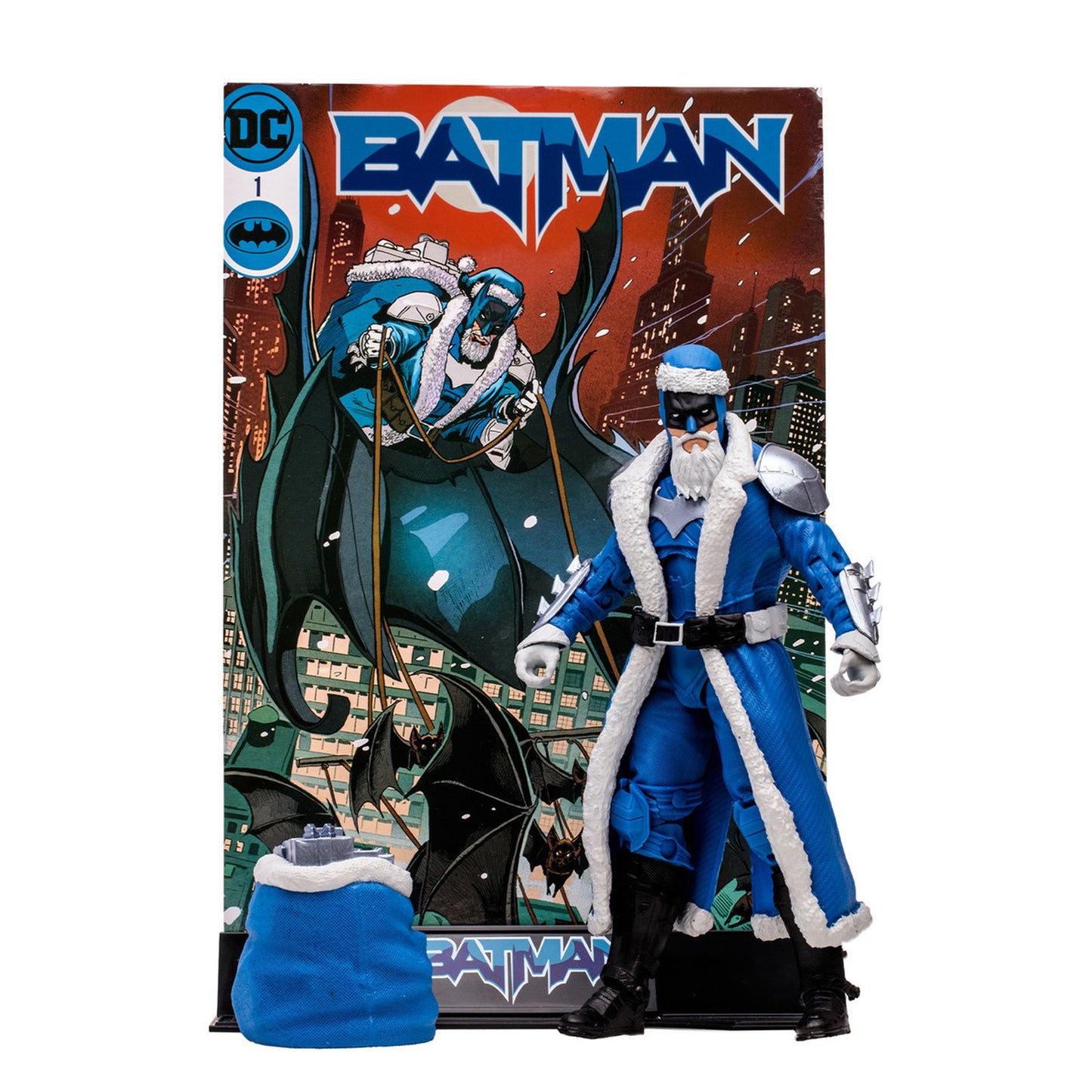 DC Multiverse Batman (Blue Santa) EXCLUSIVA 2do Pago