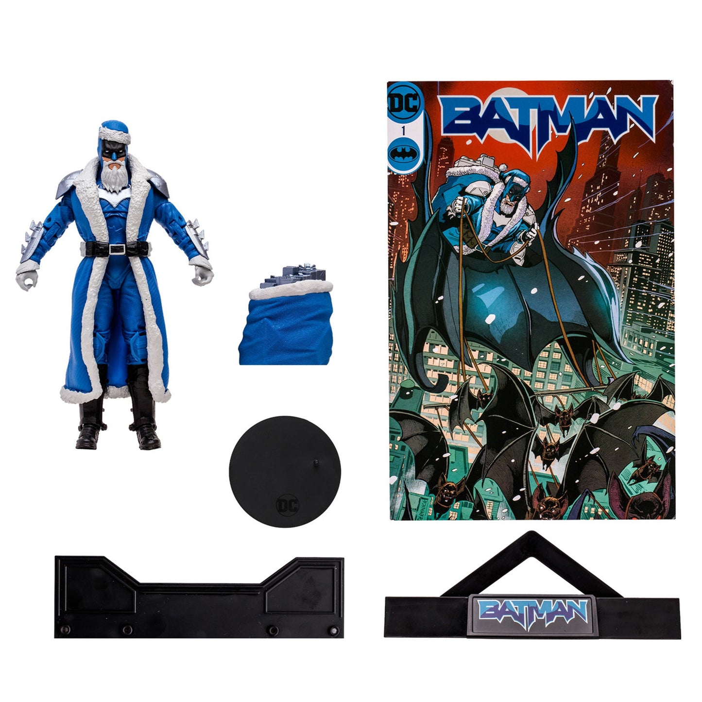 DC Multiverse Batman (Blue Santa) EXCLUSIVA 2do Pago