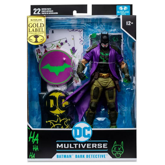 DC Multiverse Batman (Dark Detective) Jokerized Gold Label ENVIO