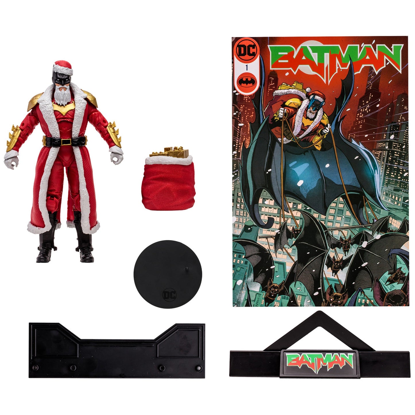 DC Multiverse Batman (Red Santa) EXCLUSIVA 2do Pago