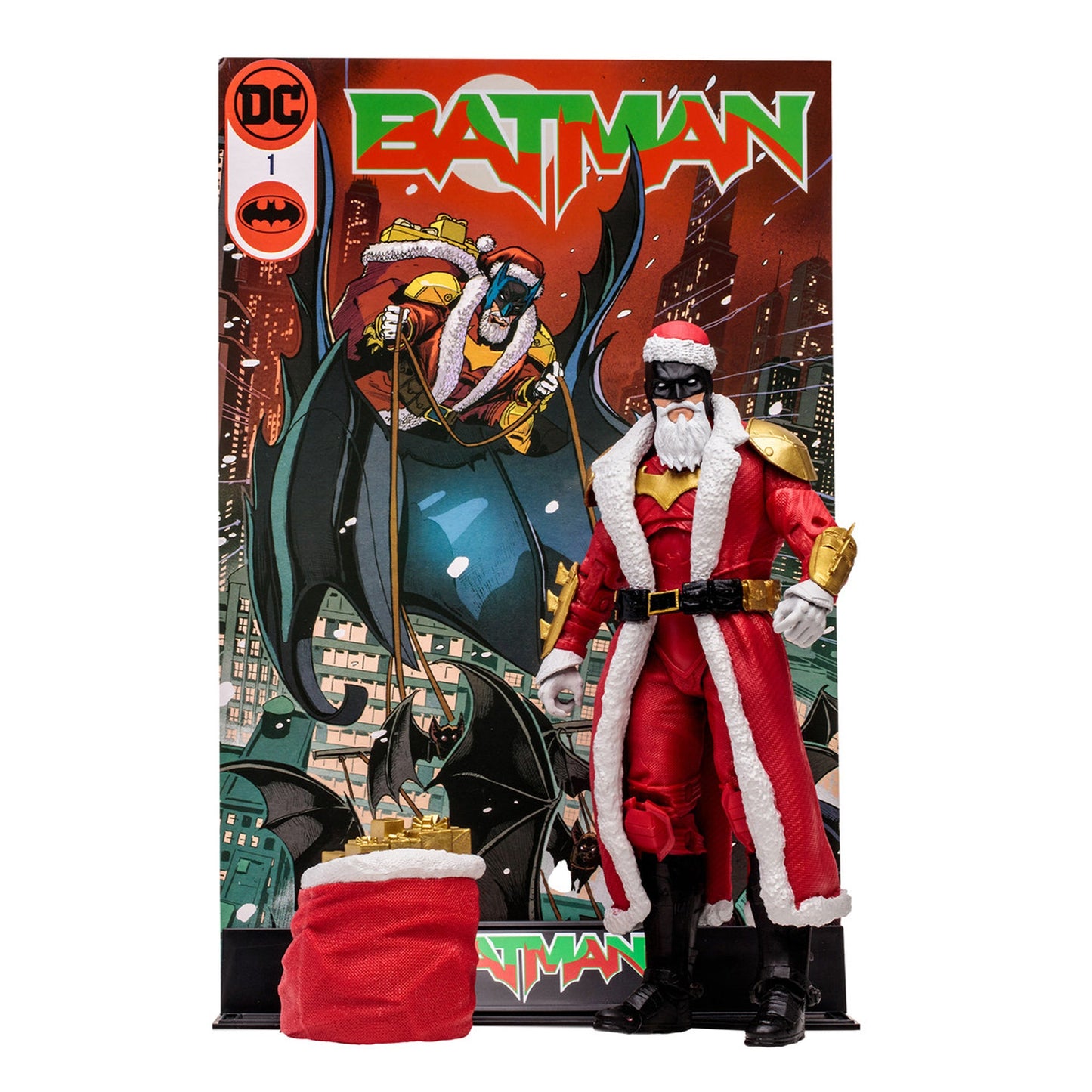 DC Multiverse Batman (Red Santa) EXCLUSIVA 2do Pago