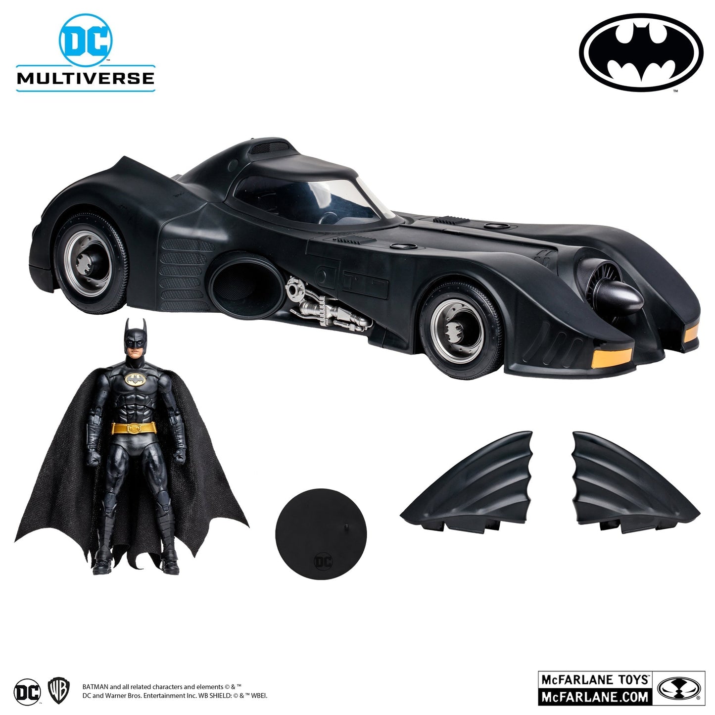 DC Multiverse Batmobile Gold Label 2do Pago (CDMX)
