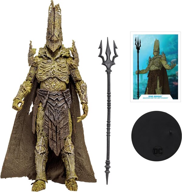 DC Multiverse King Kordax (Aquaman and The Lost Kingdom) 2do Pago