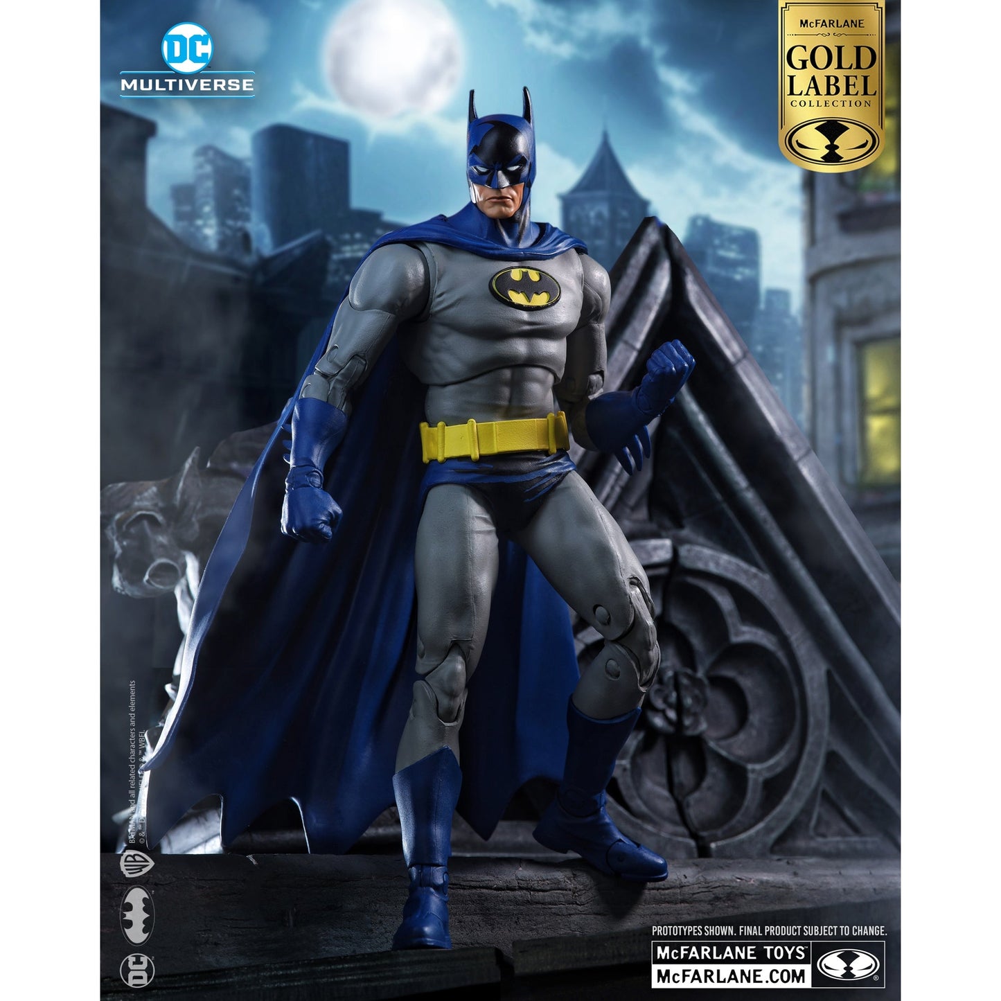 DC Multiverse 30th Anniversary SDCC23 EXCLUSIVA Knightfall Batman Gold Label 2do Pago