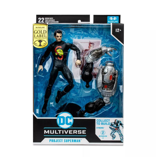 DC Multiverse Project Superman Gold Label (Wave Cyborg Flashpoint) 2do Pago