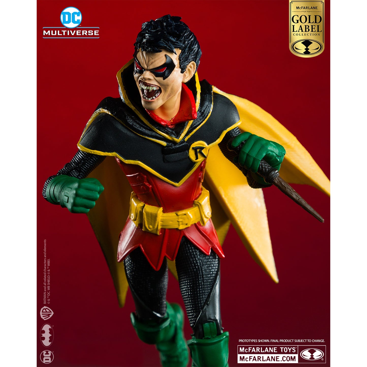 DC Multiverse Damian Wayne (DC vs Vampires) Gold Label