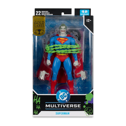 DC Multiverse Superman Jokerized Gold Label