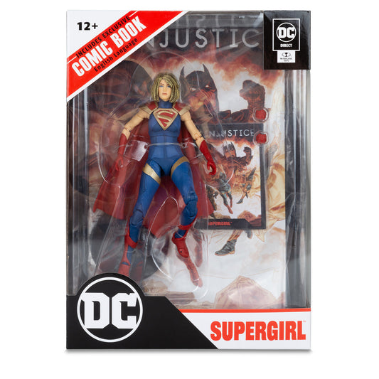 DC Page Punchers Injustice 2 Supergirl ABANDONADO