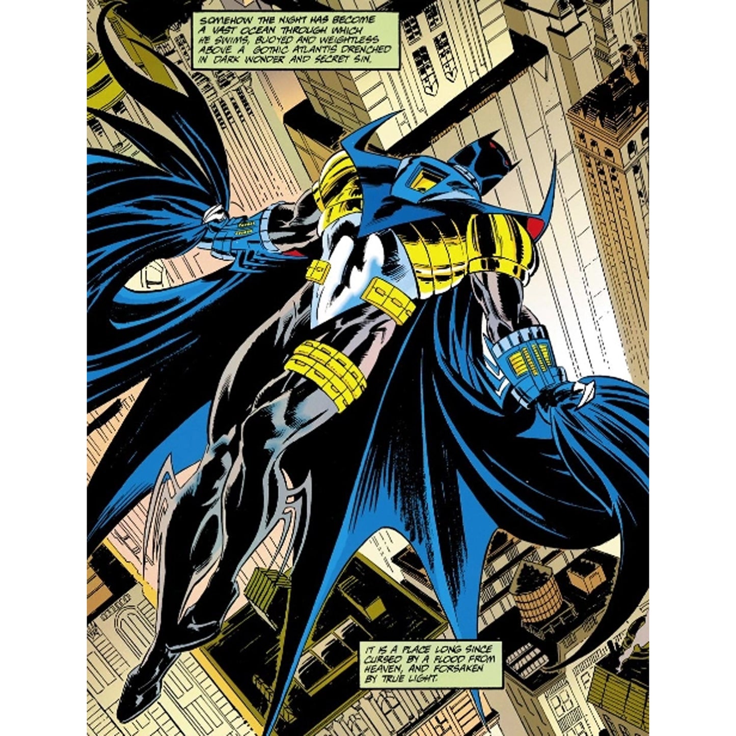 DC Multiverse Batman Knightfall (Black/Gray)