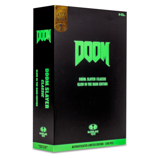 McFarlane Doom Slayer Classic Gold Label (Glow In The Dark Edition) 2do Pago