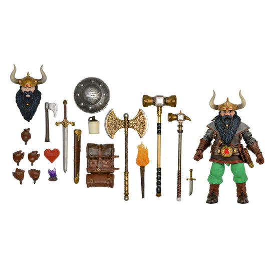 NECA Dungeons & Dragons Ultimate Elkhorn the Good Dwarf Fighter 2do Pago