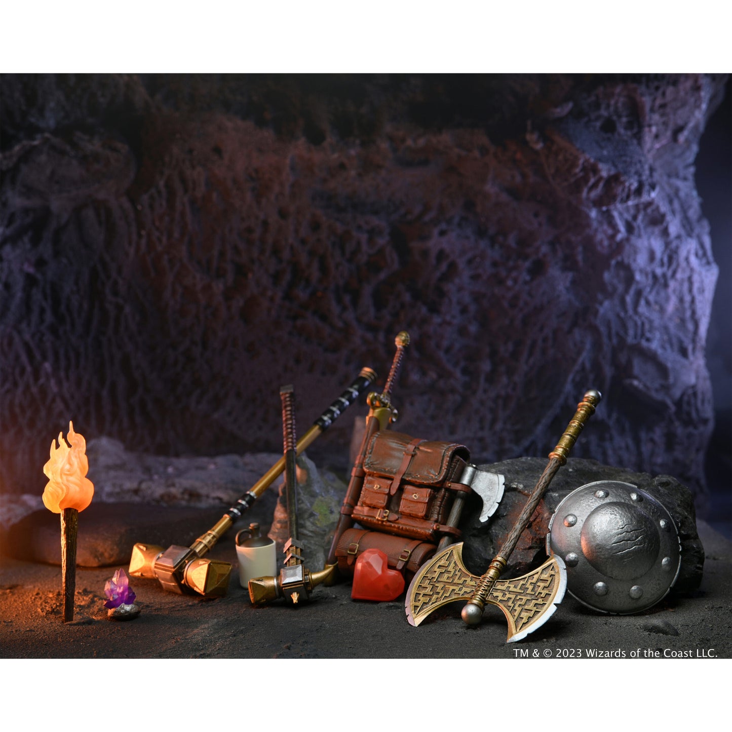 NECA Dungeons & Dragons Ultimate Elkhorn the Good Dwarf Fighter 2do Pago
