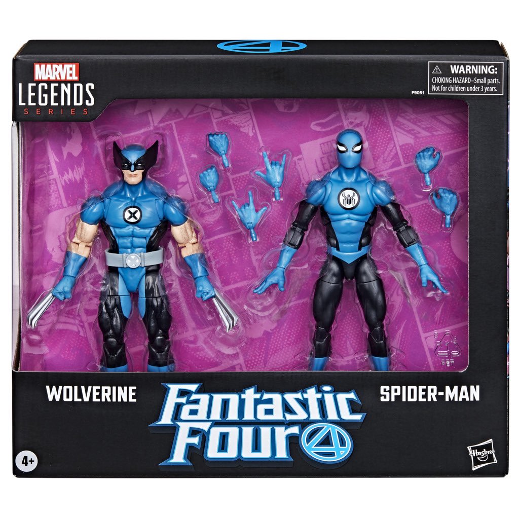 Marvel Legends Wolverine and Spider-Man 2 Pack