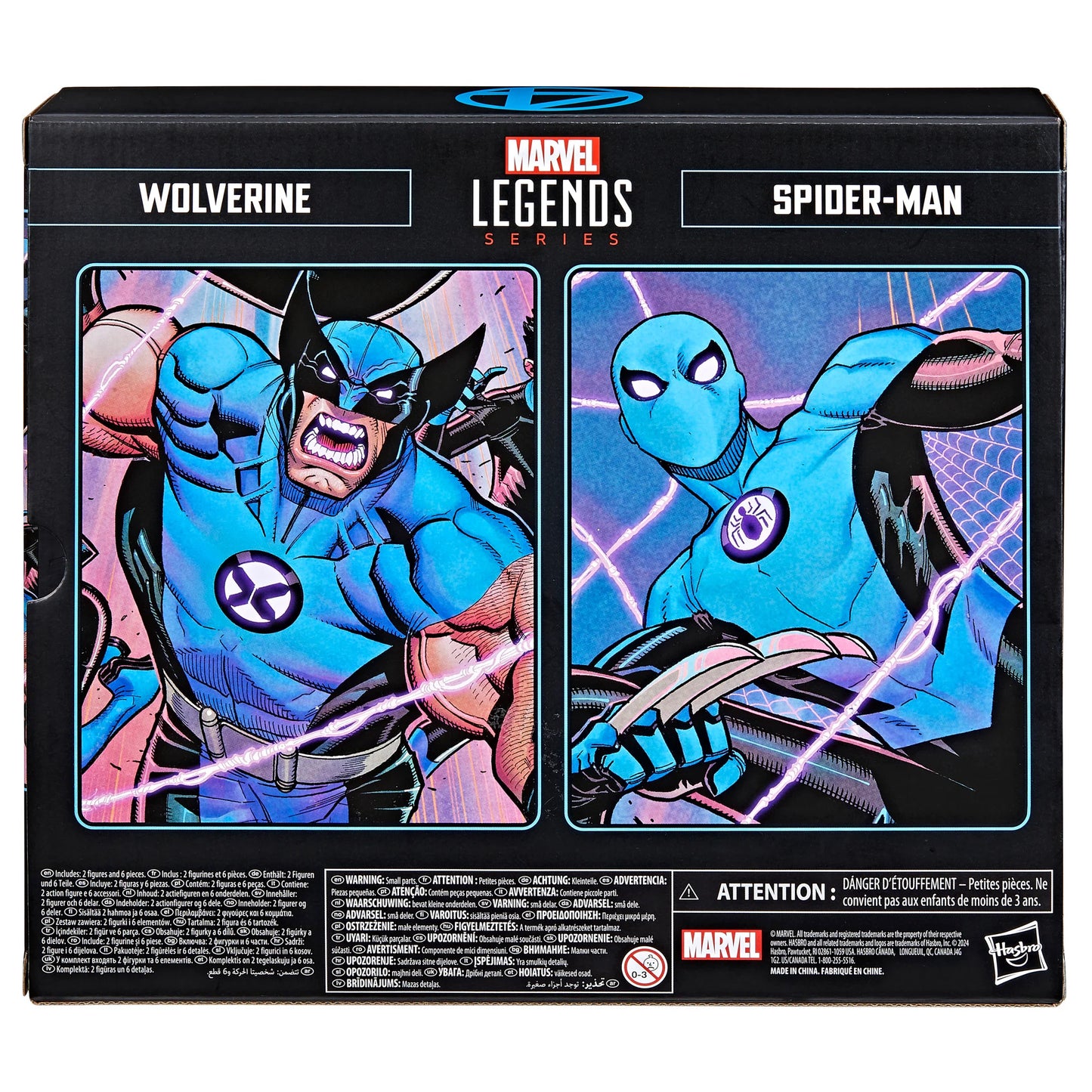Marvel Legends Wolverine and Spider-Man 2 Pack