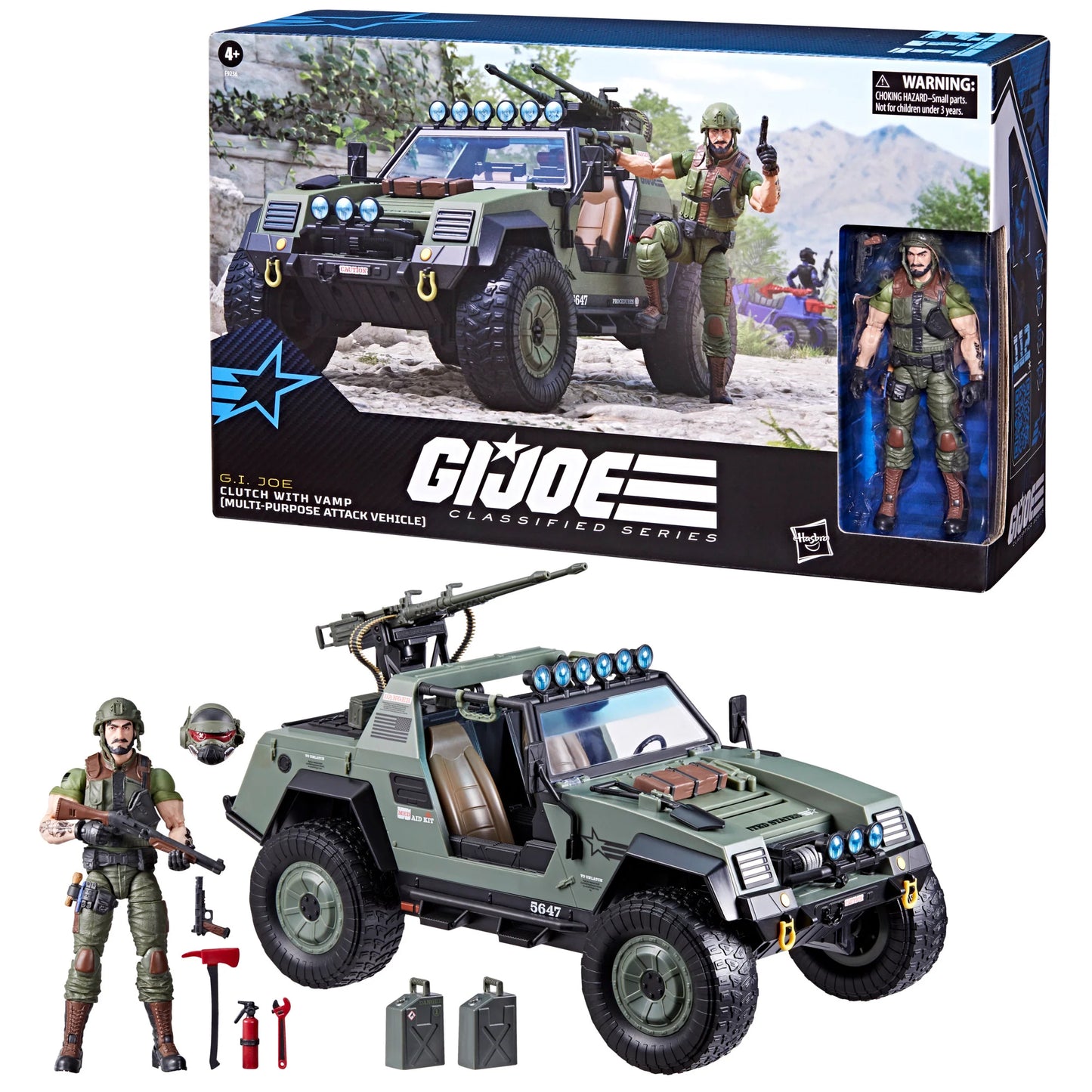 G.I. Joe Classified Series Clutch with VAMP (Multi-Purpose Attack Vehicle) EXCLUSIVA